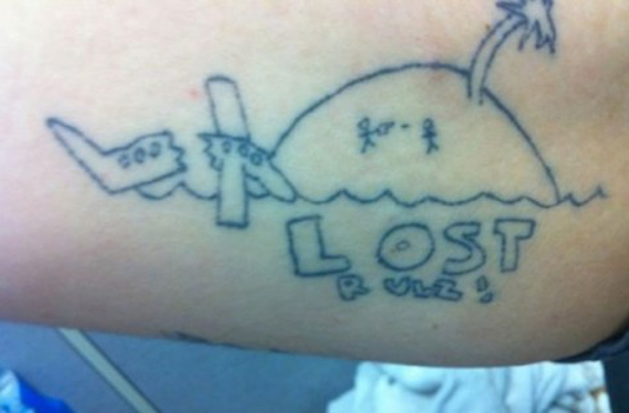 Tatuagem Lost