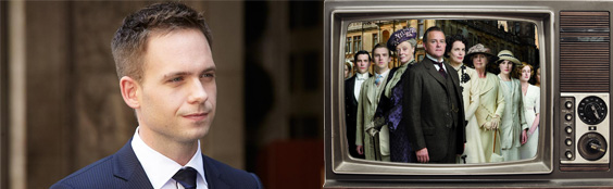 Suits e Downton Abbey